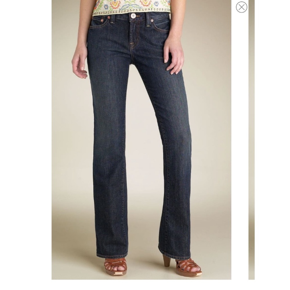Lucky Brand LOLA Boot dark wash size 28/6 Jean